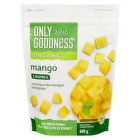 Only Goodness - Organic Mango Chunks, 600 Gram