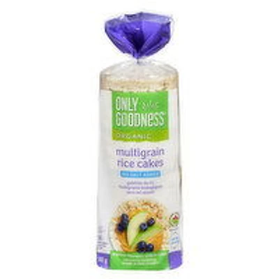 Only Goodness - Organic Multigrain Rice Cakes, 140 Gram