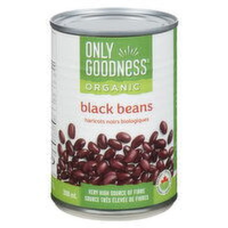 Only Goodness - Black Beans Organic, 398 Millilitre