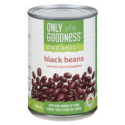 Only Goodness - Black Beans Organic, 398 Millilitre