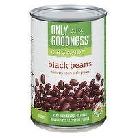 Only Goodness - Black Beans Organic, 398 Millilitre