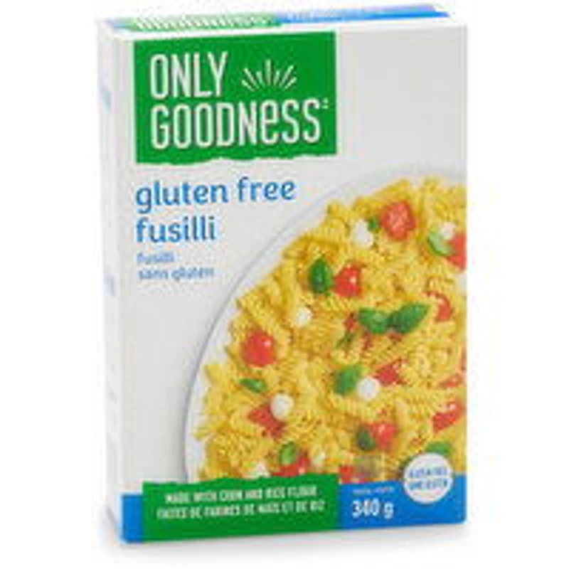 Only Goodness - Gluten Free Fusilli Pasta, 340 Gram