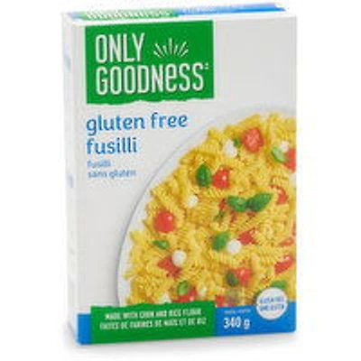 Only Goodness - Gluten Free Fusilli Pasta, 340 Gram