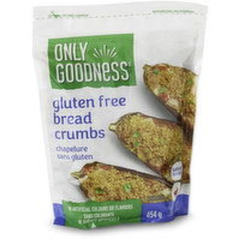 Only Goodness - Gluten Free Bread Crumbs, 454 Gram
