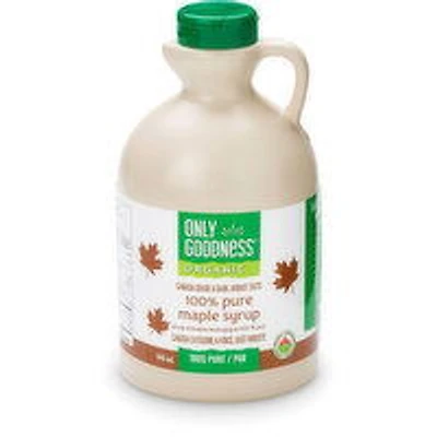 Only Goodness - Maple Syrup, Organic Dark, 946 Millilitre