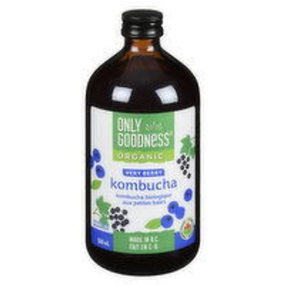 Only Goodness - Organic Kombucha - Very Berry, 500 Millilitre