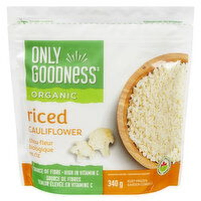 Only Goodness - Riced Cauliflower, 340 Gram