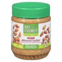 Only Goodness - Organic Crunchy Almond Butter, 340 Gram