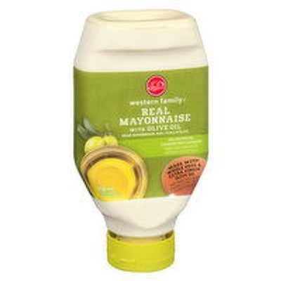 Western Family - Real Mayonnaise with Olive Oil, Squeezable, 750 Millilitre