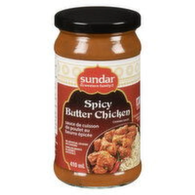 Sundar - Spicy Butter Chicken Sauce, 410 Millilitre