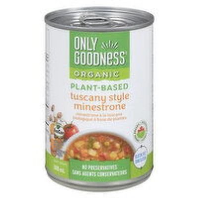 Only Goodness - Organic Plant-Based Tuscany Style Minestrone Soup, 398 Millilitre