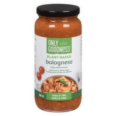 Only Goodness - Plant Based Sauce Bolognese, 500 Millilitre