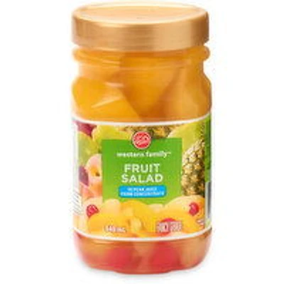 Western Family - Fruit Salad in Pear Juice, 540 Millilitre