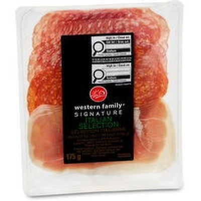 Western Family - Signature Italian Selection Charcuterie Meat, 175 Gram