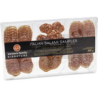 Western Family - Italian Salami Sampler, 200 Gram