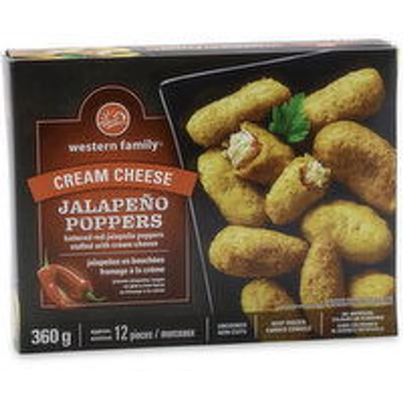 Western Family - Jalapeno Poppers, 360 Gram