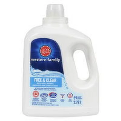 Western Family - Concentrated Liquid Laundry Detergent,, 2.72 Litre