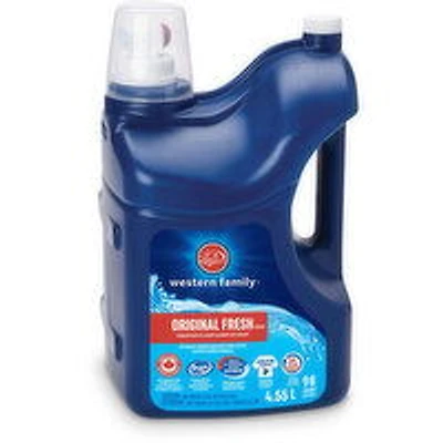 Western Family - Laundry Detergent Original Scent, 4.55 Litre