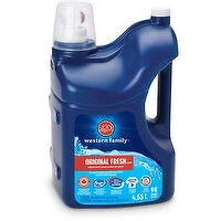 Western Family - Laundry Detergent Original Scent, 4.55 Litre