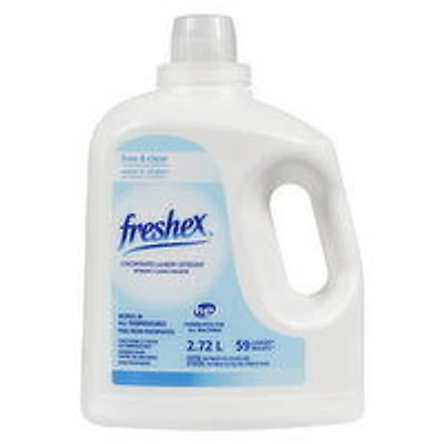 FreshEx - Liquid Detergent Free & Clear, 2.72 Litre
