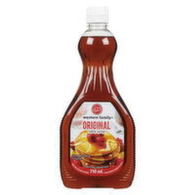 Western Family - Original Pancake Syrup, 710 Millilitre