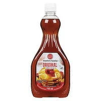 Western Family - Original Pancake Syrup, 710 Millilitre