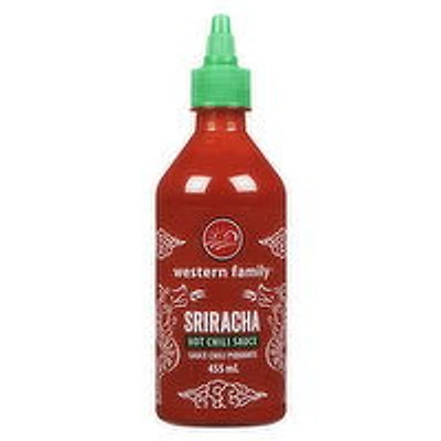 Western Family - Sriracha Hot Chili Sauce, 455 Millilitre