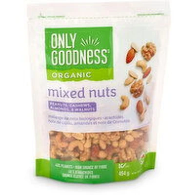 Only Goodness - Organic Mixed Nuts, 454 Gram