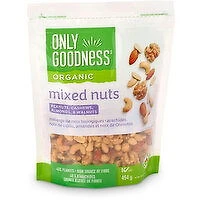 Only Goodness - Organic Mixed Nuts, 454 Gram
