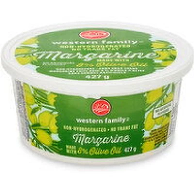 Western Family - Margarine with Olive Oil, 427 Gram