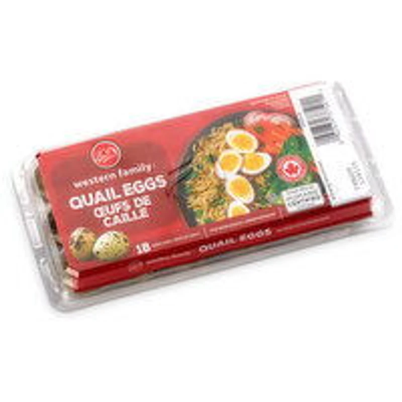 Western Family - WF Quail Eggs, 18 Each