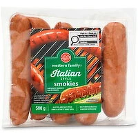 Western Family - Italian Style Smokies, 500 Gram