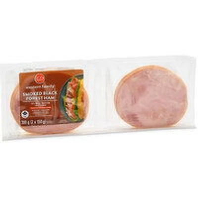 Western Family - Sliced Black Forest Smoked Ham, 300 Gram