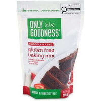 Only Goodness - Chocolate Cake Baking Mix, Gluten Free, 600 Gram