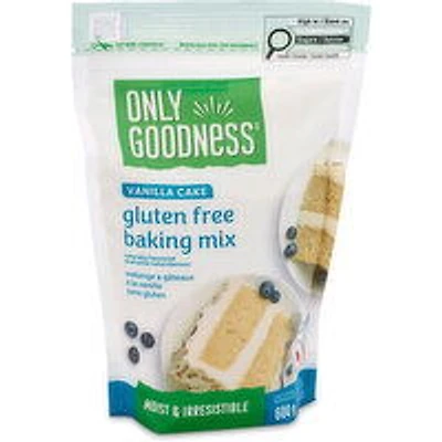 Only Goodness - Vanilla Cake Baking Mix, Gluten Free, 600 Gram
