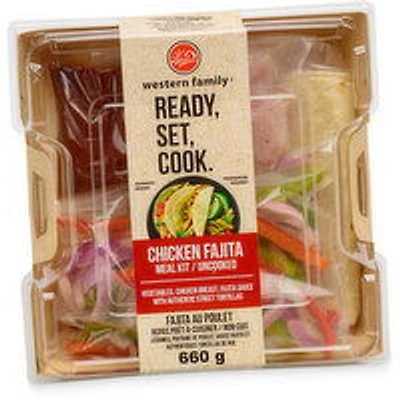 Western Family - WF Chicken Fajita Meal Kit, 486 Gram