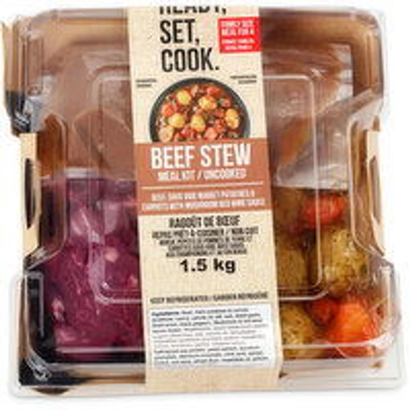 Western Family - WF Beef Stew Meal Kit, 1.5 Kilogram