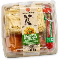 Western Family - Italian Style Sausage Penne Meal Kit, 1.43 Kilogram