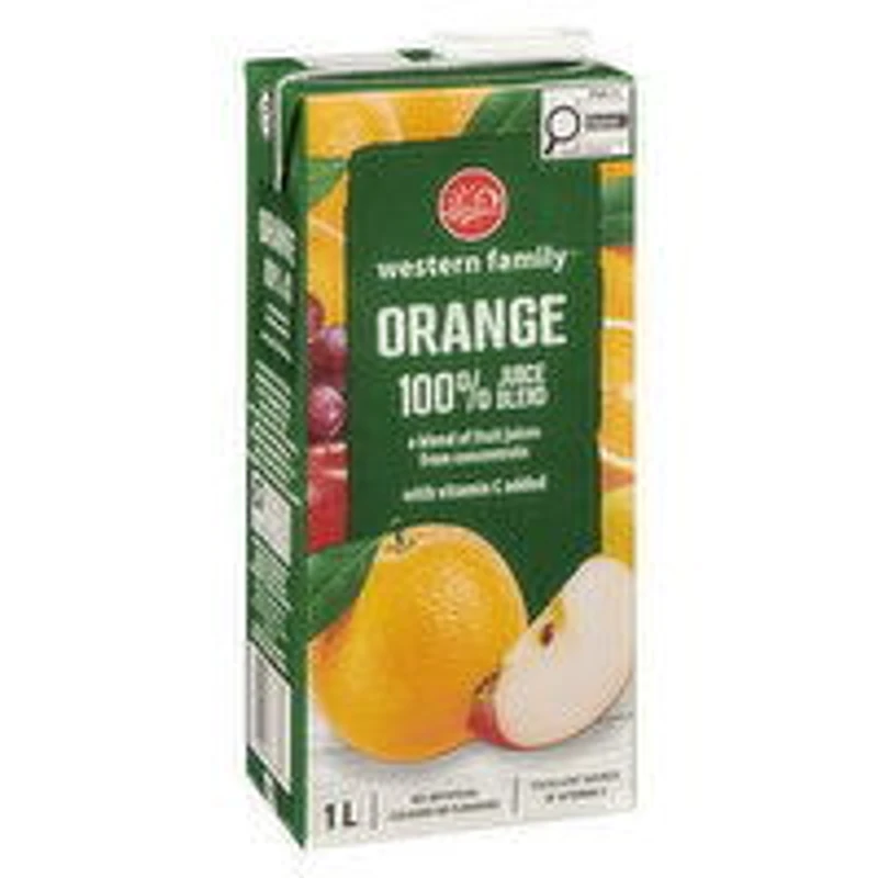Western Family - Cocktail & Juice Orange, 1 Litre