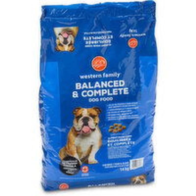 Western Family - Balanced and Complete Dog Food, 14 Kilogram
