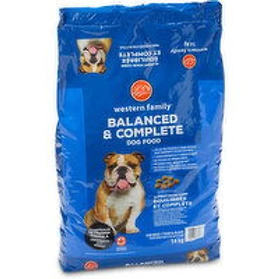 Western Family - Balanced and Complete Dog Food, 14 Kilogram