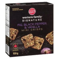 Western Family - Signature Mini Crisps, Vanilla & Black Pepper, 150 Gram