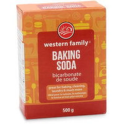 Western Family - Baking Soda, 500 Gram