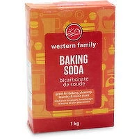 Western Family - Baking Soda, 1 Kilogram