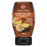 Western Family - Chipotle Lime Mayonnaise Dressing, 300 Millilitre