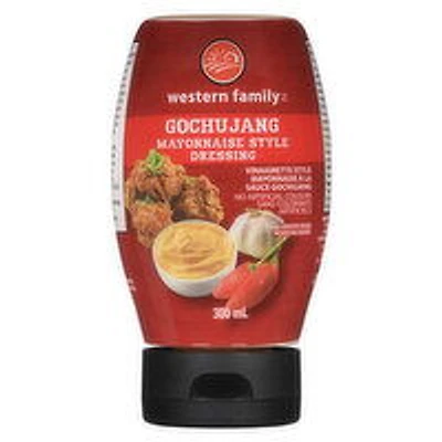Western Family - Gochujang Mayonnaise Style Dressing, 300 Millilitre