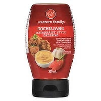 Western Family - Gochujang Mayonnaise Style Dressing, 300 Millilitre