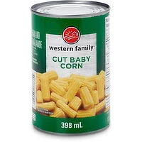 Western Family - Cut Baby Corn, 398 Millilitre