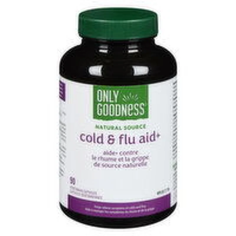 Only Goodness - Cold & Flu Aid+ Capsules, 90 Each
