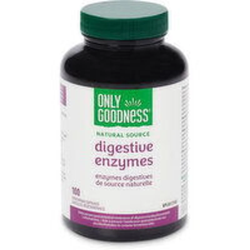 Only Goodness - Digestive Enzymes Capsules, 100 Each